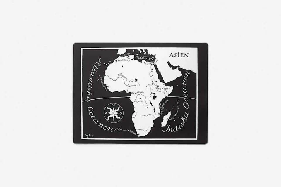 Underlägg & Tabletter*Josef Frank/Svenskt Tenn Underlägg Världskarta