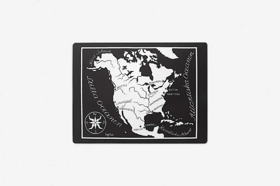 Underlägg & Tabletter*Josef Frank/Svenskt Tenn Underlägg Världskarta