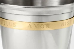 Vaser|Tennvaser & Tennkrukor*Estrid Ericson Vas Tenn med Mässingkant